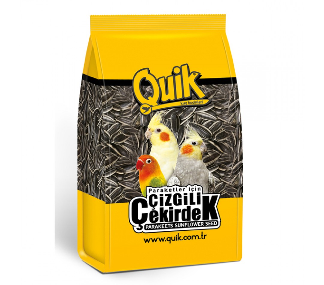 Quik Çizgili Paraket Çekirdeği 500 gr