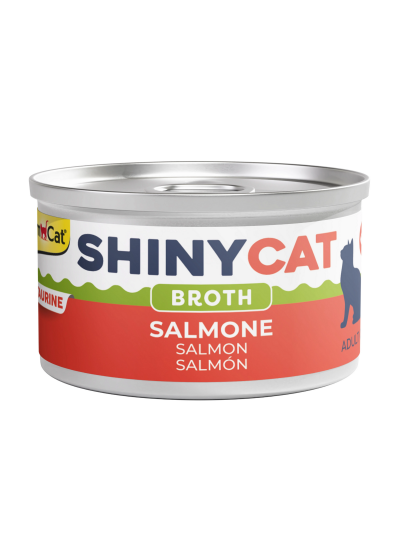 Shinycat Broth (Sos içinde) Salmon (Somon Balığı) Konserve Kedi Maması 70 gr