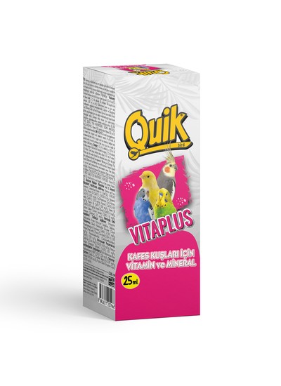 Quik Vita Plus Kuş Vitamini 25 ml