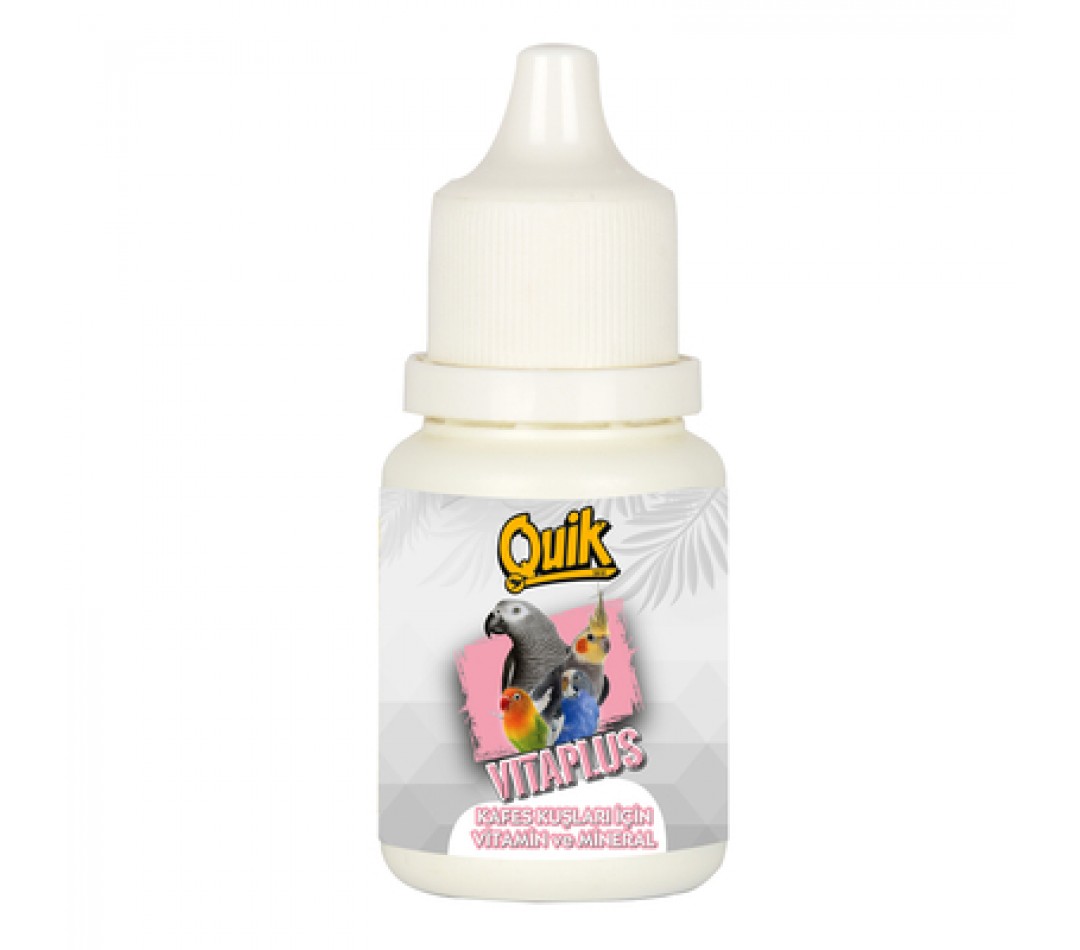 Quik Vita Plus Kuş Vitamini 25 ml