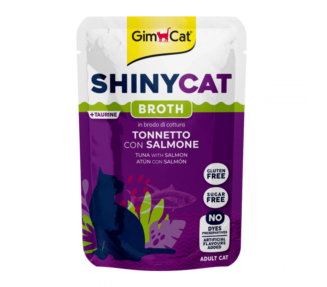 Shinycat Pouch Tuna with Salmon (Ton Balığı&Somon) Kedi Maması 70 gr