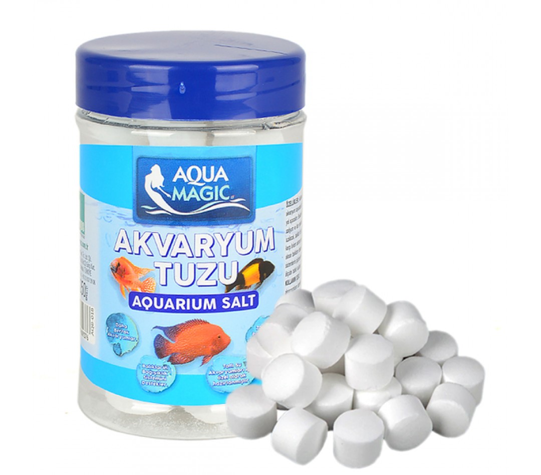 Aqua Magic Kavanoz Akvaryum Tuzu 250 gr-12 Adet