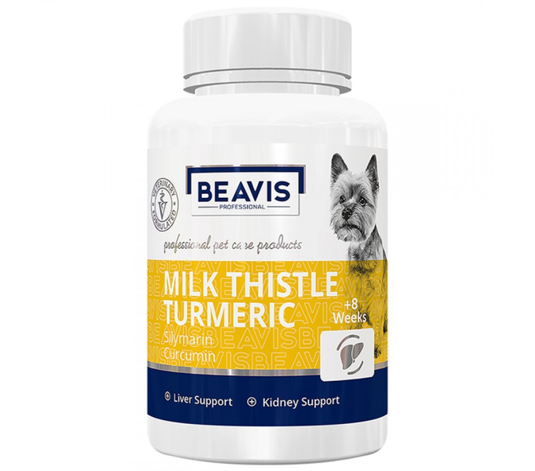 Milk Thistle Turmeric Small Breed 50 gr 100 Tablet