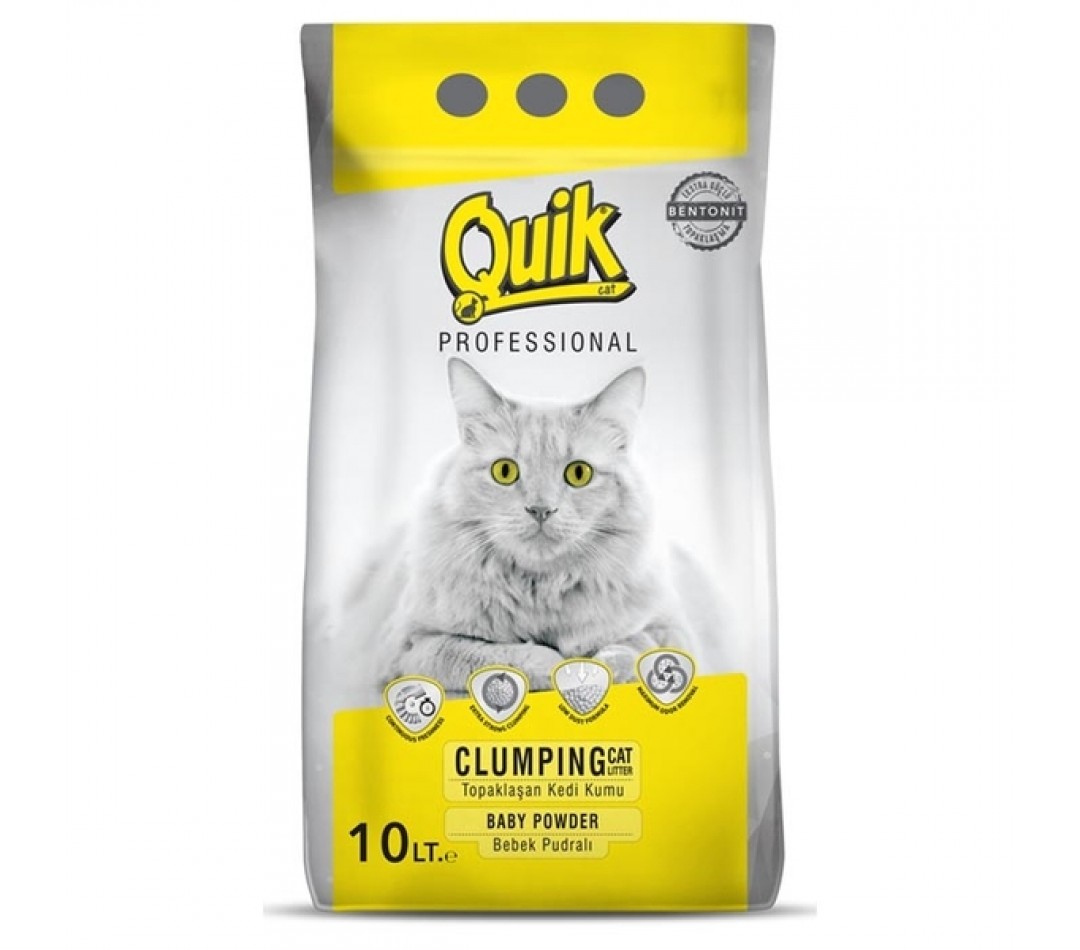 Bentonit 10 Lt İnce TEKLİ (Pudra Kokulu)