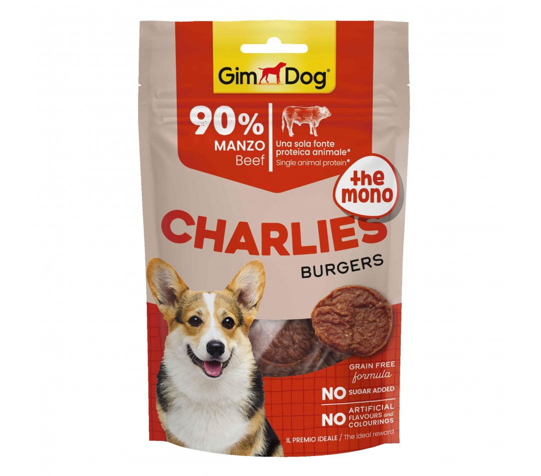 Gimdog Charlies The Mono Burgers Sığır Etli Köpek Ödülü 70Gr