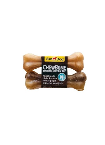 GimDog Mordimi Press Kemik 4,5'' - 11cm - 2li Naturel