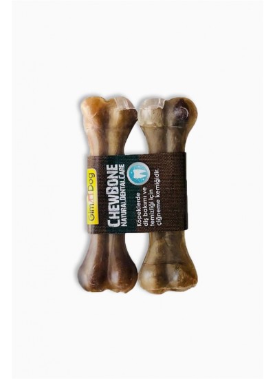 GimDog Mordimi Press Kemik 5,5'' - 14cm - 2li Naturel