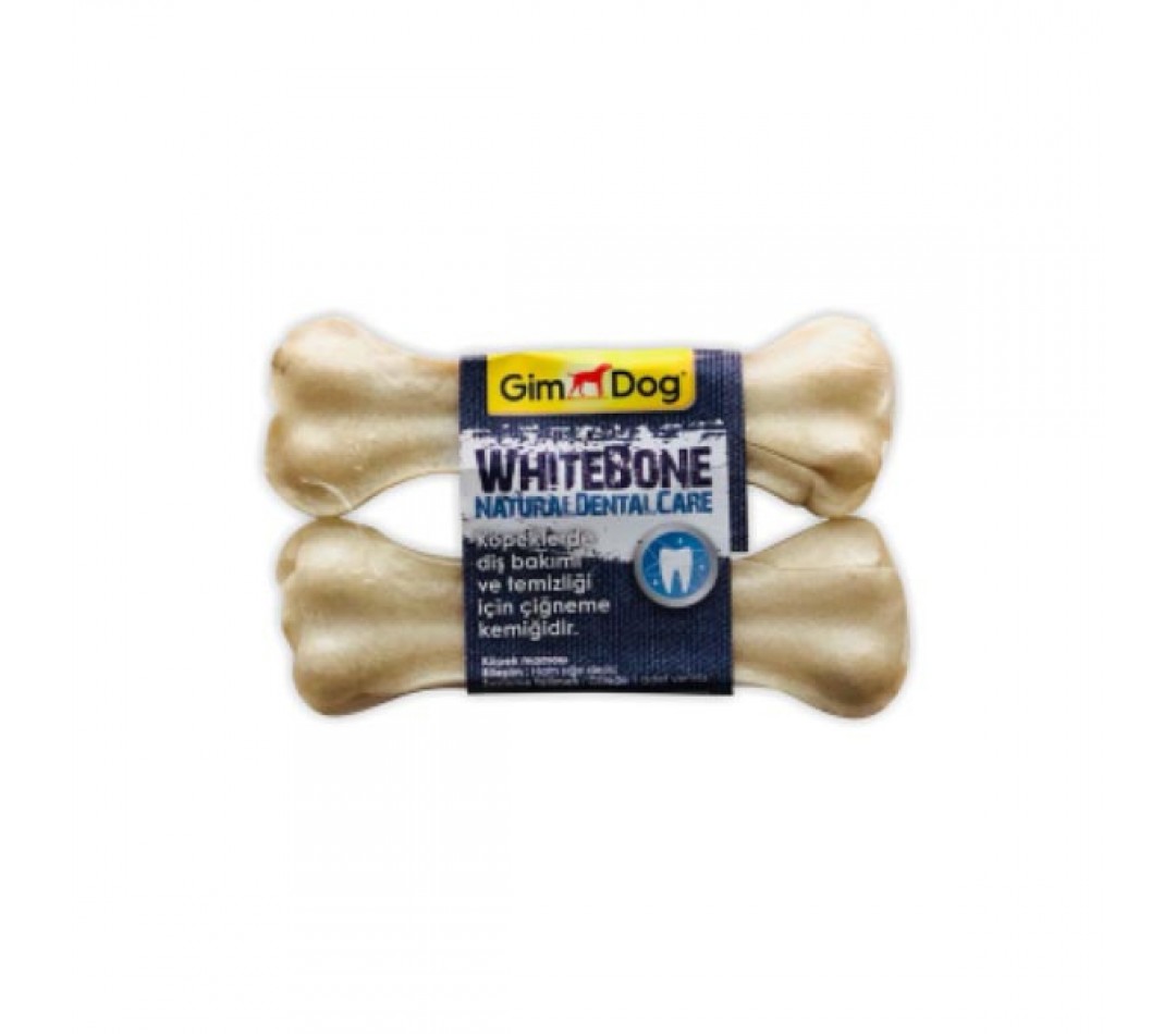 GimDog Mordimi Press Kemik 4.5'' 2li White