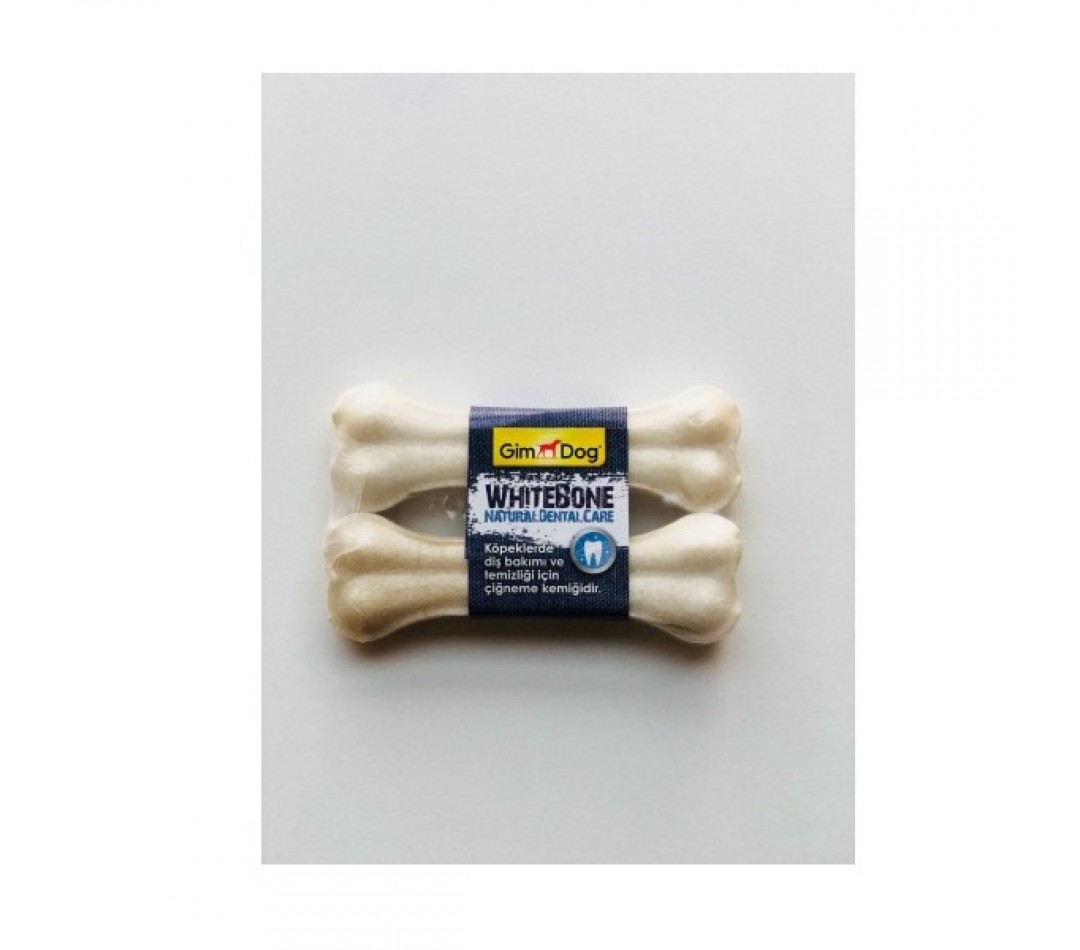 GimDog Mordimi Press Kemik 5.5'' 2li White