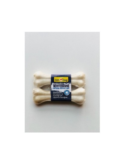 GimDog Mordimi Press Kemik 5.5'' 2li White