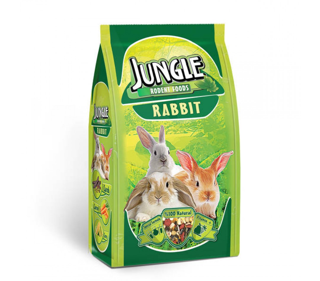 Jungle Tavşan Yemi 500 gr 6'lı