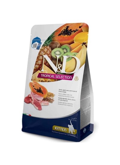 N&D Tropical Selection Kuzulu Yavru Kedi Maması 1.5 Kg N&D Tropical Selection Kuzulu Yavru Kedi Maması 1.5 Kg