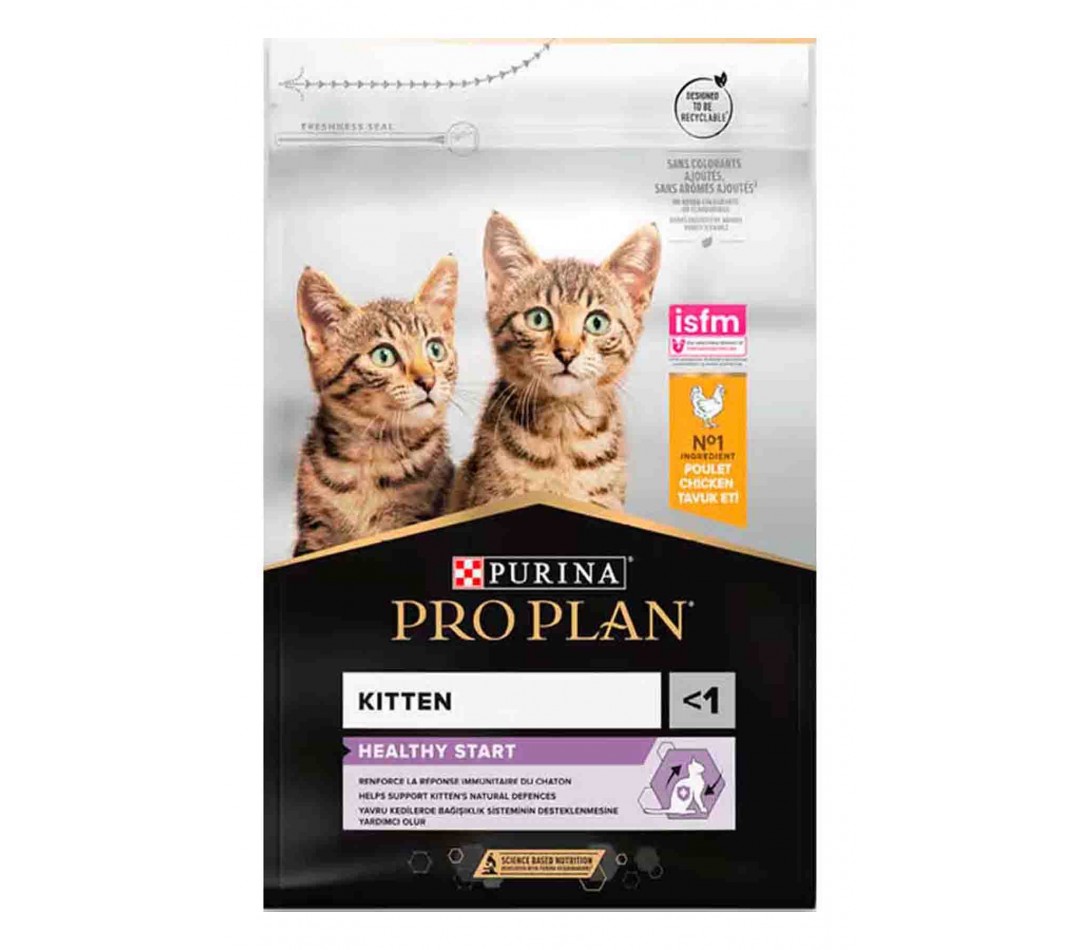 Pro Plan Kitten Tavuklu ve Pirinçli Yavru Kedi Maması 10kg