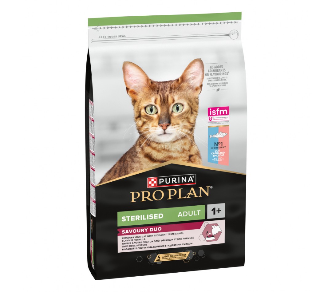 Pro Plan Morina ve Okyanus Balıklı Kısırlaştırılmış Kedi Maması 10kg