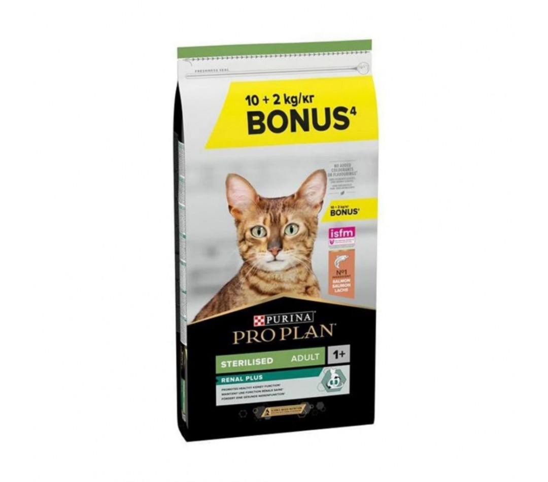 Pro Plan Somonlu Kısırlaştırılmış Kedi Maması 10kg + 2kg HEDİYE!