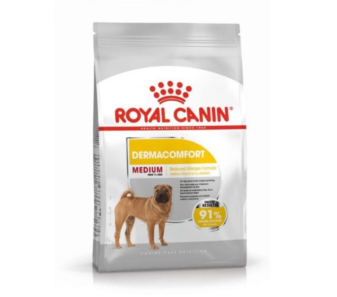 Royal Canin Medium Dermacomfort Yetişkin Köpek Maması 12 Kg