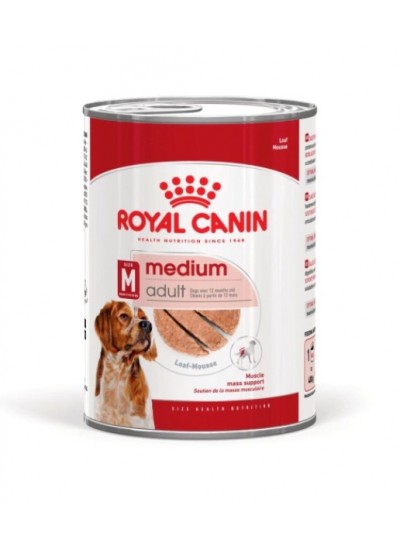 Royal Canin Medium Adult Ezme Yetişkin Köpek Konserve 410gr 